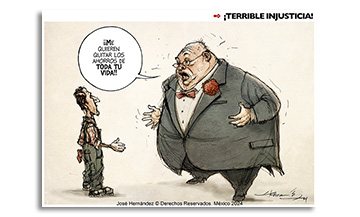 Terrible injusticia